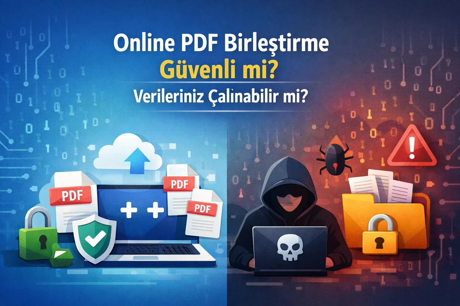 Online PDF Birleştirme Güvenli mi? Verileriniz Çalınabilir mi?