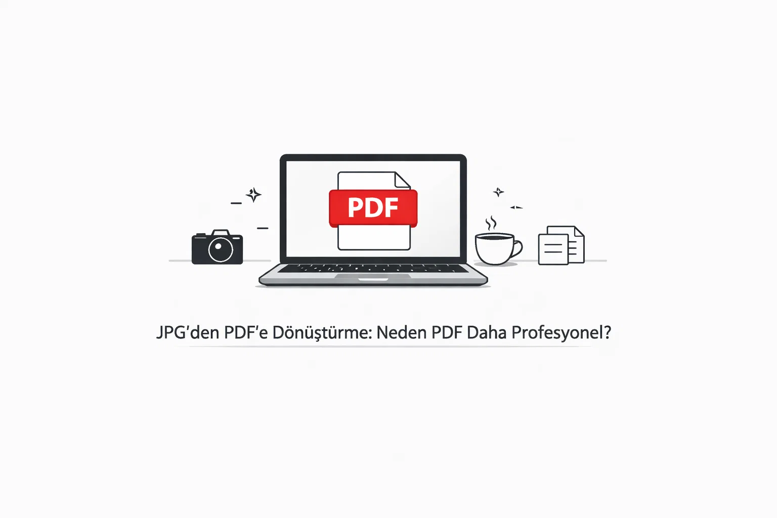 JPG'den PDF'e Dönüştürme: Neden PDF Daha Profesyonel?
