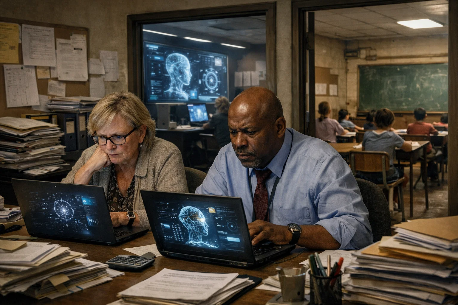 School district leaders facing challenges in AI adoption due to budget limits, staffing shortages, and outdated infrastructure