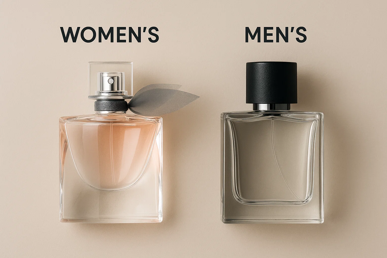 تفاوت عطر های زنانه و مردانه در ظاهر و رایحه آن ها