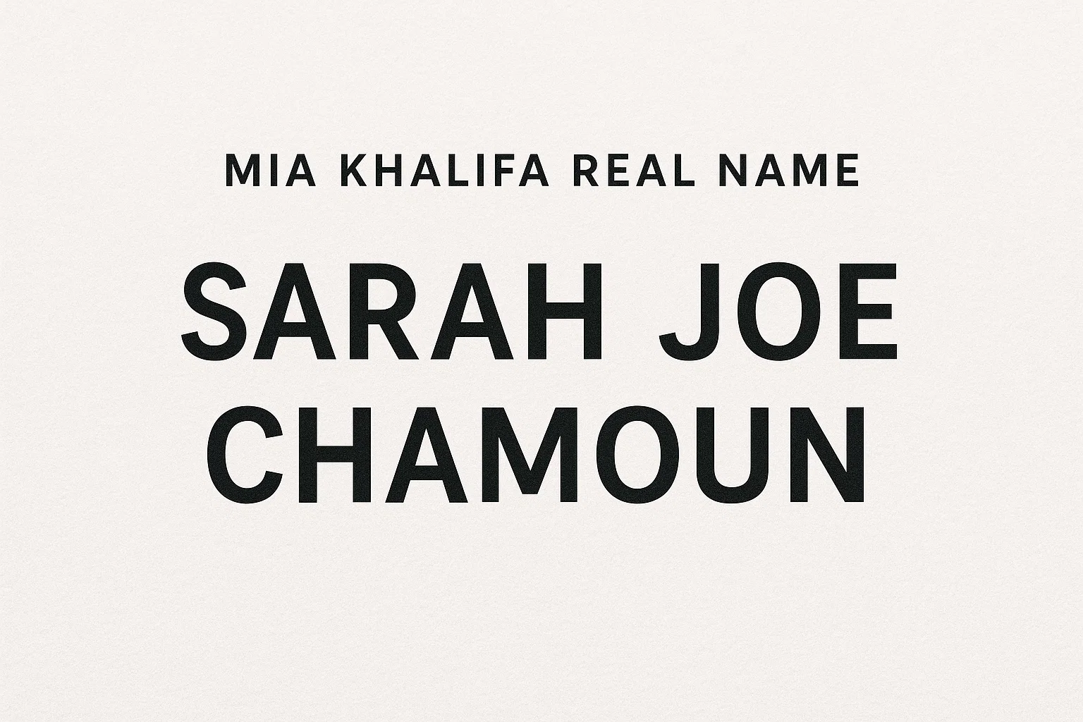 Why Her Real Name Matters to Fans