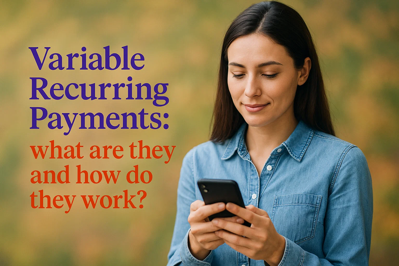 Variable Recurring Payments: How do they work? 1 recurring payments image