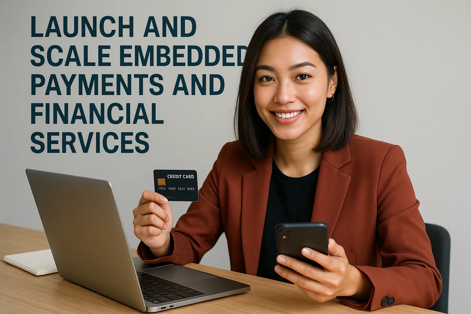 Launch and Scale Embedded Payments and Financial Services 1 Embedded Payments image